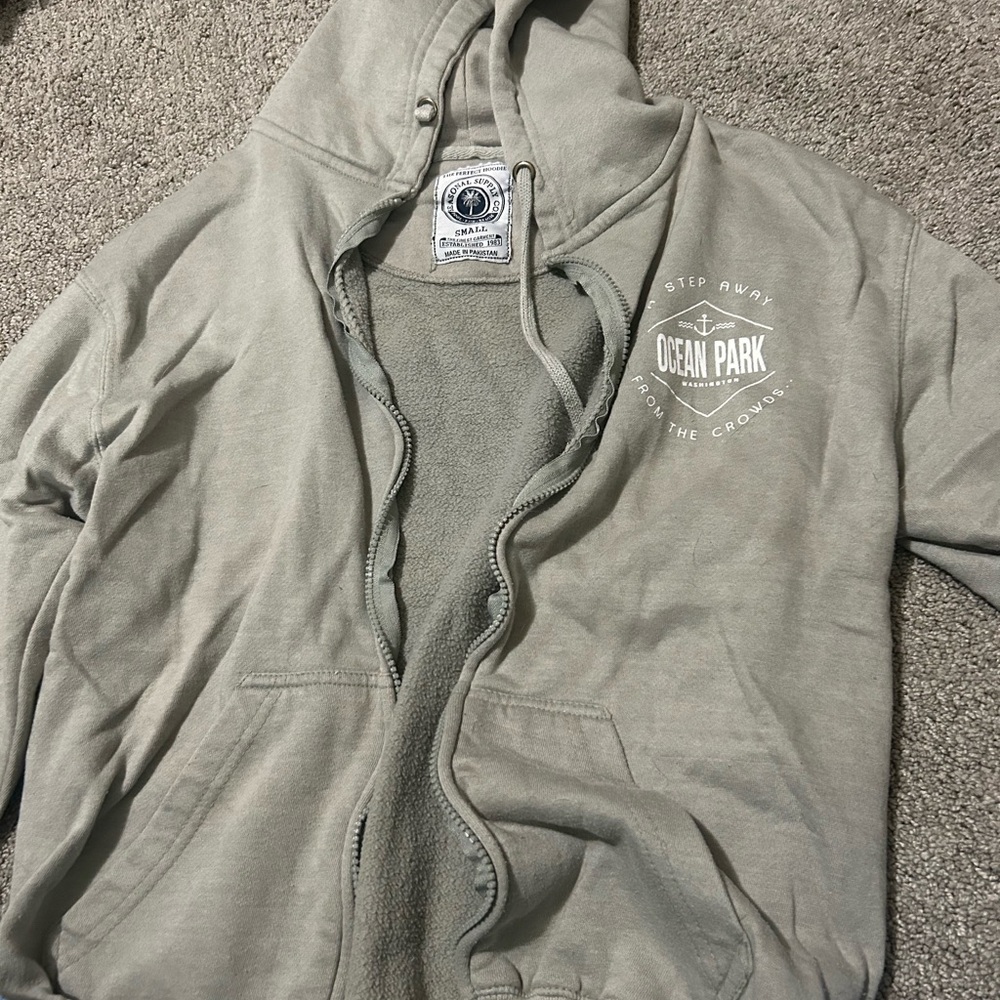 Ocean Park Gray Hoodie